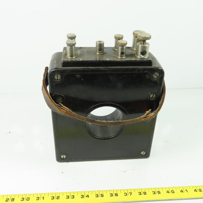 Instrument Model 327 Portable Current Transformer Freq25-500 Line Volts2500 25VA