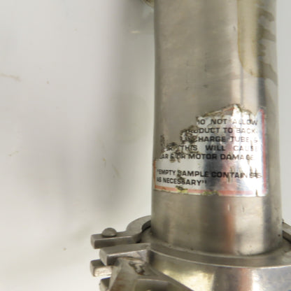 2" Sanitary Stainless Steel Metering Dosing Pump (No Motor) Parts/Repair