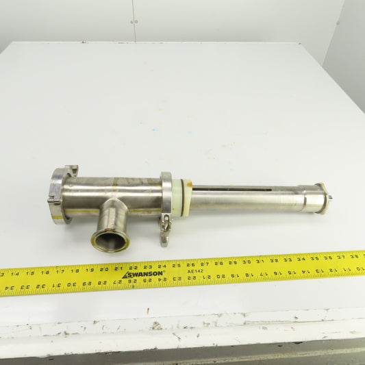 2" Sanitary Stainless Steel Metering Dosing Pump (No Motor) Parts/Repair