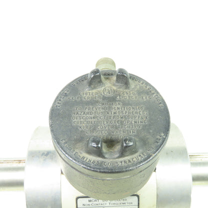 S. Himmelstein MCRT 4904V(5-3) Non-Contact Torquemeter 10000 RPM 5000 lb-in