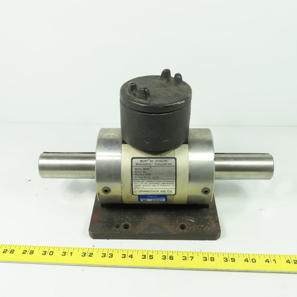 S. Himmelstein MCRT 4904V(5-3) Non-Contact Torquemeter 10000 RPM 5000 lb-in