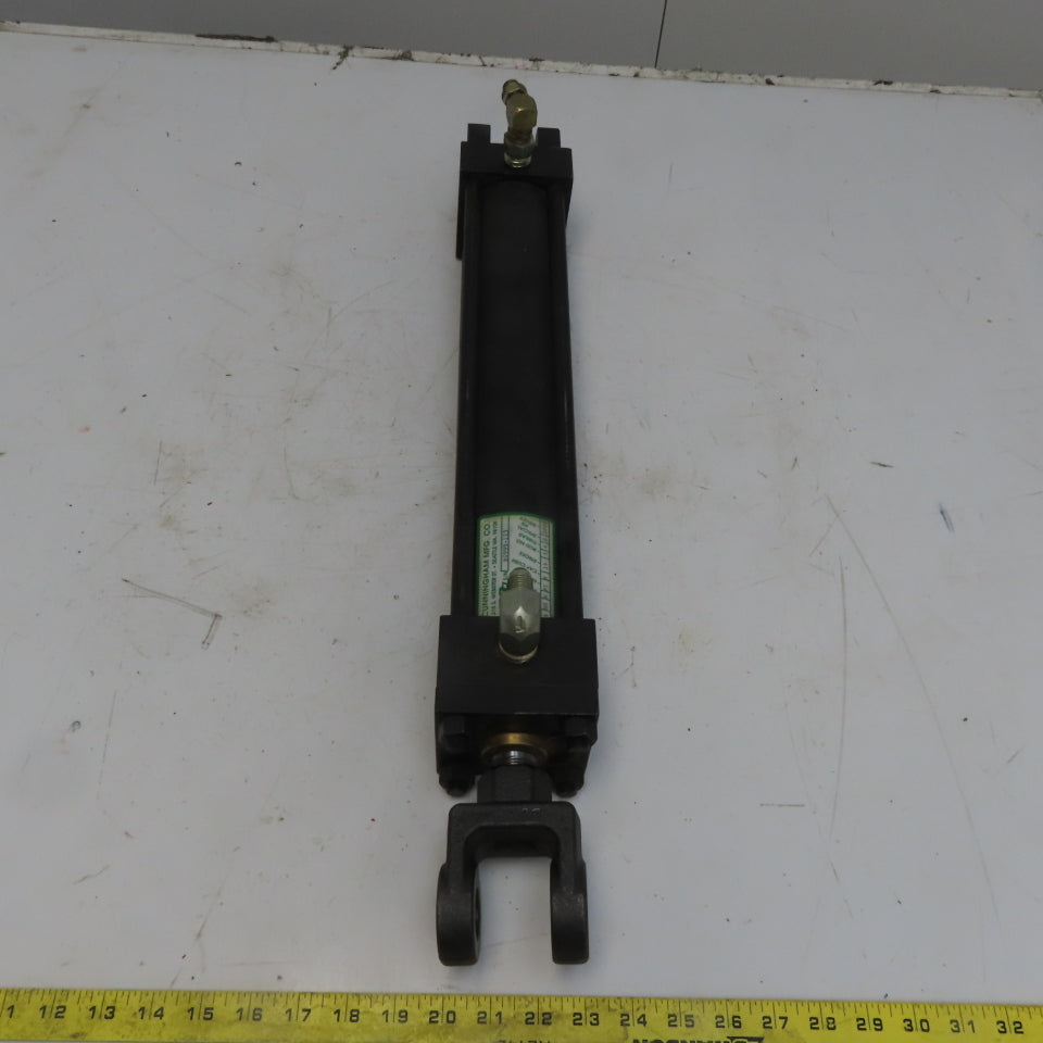Cunningham Hydraulic Tie Rod Cylinder 2-1/2" Bore 14" Stroke 3000PSI Max