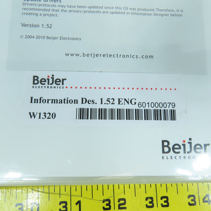 Beijer Configuration Software Version 1.52 For EXTER & CIMREX