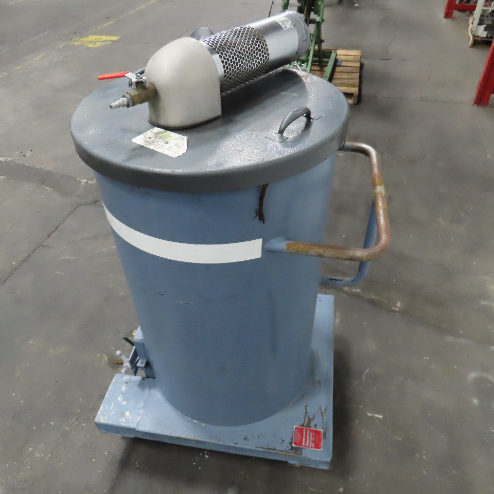 Cecor TX-55PL Pneumatic 55 Gallon Wet Dry Industrial Vacuum