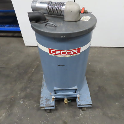 Cecor TX-55PL Pneumatic 55 Gallon Wet Dry Industrial Vacuum