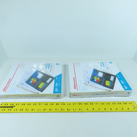Office Depot 8-1/2" x 11" Heavy Weight Clear Sheet Protectors 200 Count (2 Boxes
