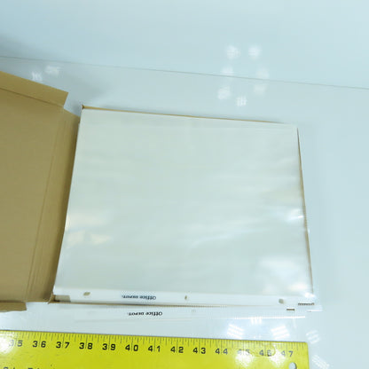Office Depot 8-1/2" x 11" Heavy Weight Clear Sheet Protectors 200 Count (2 Boxes