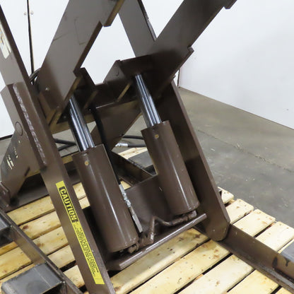 Autoquip 36S60 6000Lbs. 48" x 48" Air Powered Rotating Lift Table 9"-45" Lift