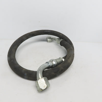 3/4" x 48"' Hydraulic Hose Assembly 2300 PSI W/2 90° Female JIC Swivels # 12
