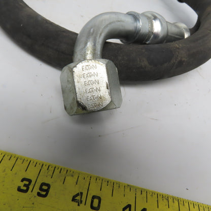 3/4" x 48"' Hydraulic Hose Assembly 2300 PSI W/2 90° Female JIC Swivels # 12