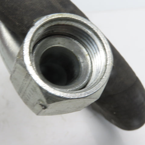 3/4" x 48"' Hydraulic Hose Assembly 2300 PSI W/2 90° Female JIC Swivels # 12