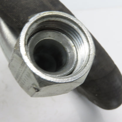 3/4" x 48"' Hydraulic Hose Assembly 2300 PSI W/2 90° Female JIC Swivels # 12