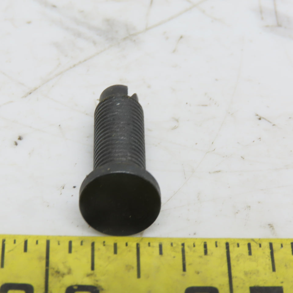 8mm x 1.0 x 25mm OAL Flat Head Adjustable Stops Bolts Lot of 4
