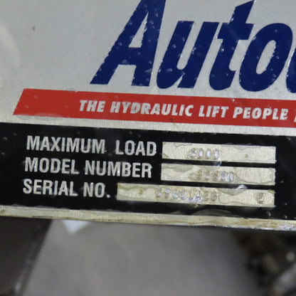 Autoquip 36S60 6000Lbs. 48" x 48" Air Powered Rotating Lift Table 10"-46" Lift