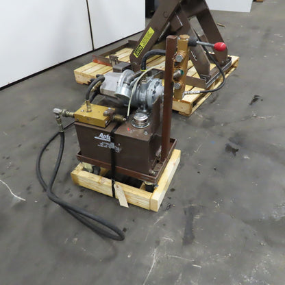 Autoquip 36S60 6000Lbs. 48" x 48" Air Powered Rotating Lift Table 10"-46" Lift