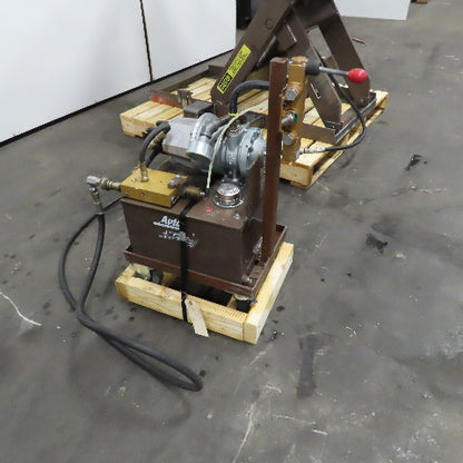 Autoquip 36S60 6000Lbs. 48" x 48" Air Powered Rotating Lift Table 10"-46" Lift