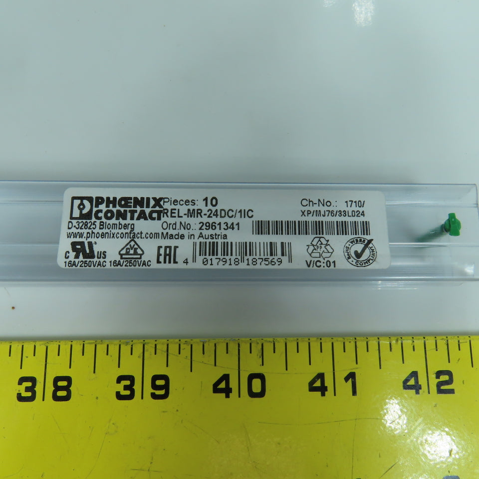 Phoenix Contact REL-MR-24DC/1IC Power Relay 24V DC Lot Of 3