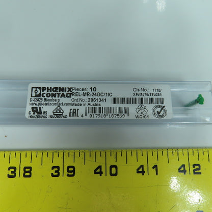 Phoenix Contact REL-MR-24DC/1IC Power Relay 24V DC Lot Of 3