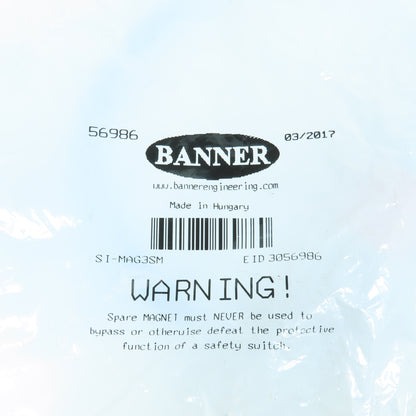 Banner 56986 SI-MAG3SM Magnetic Safety Switch