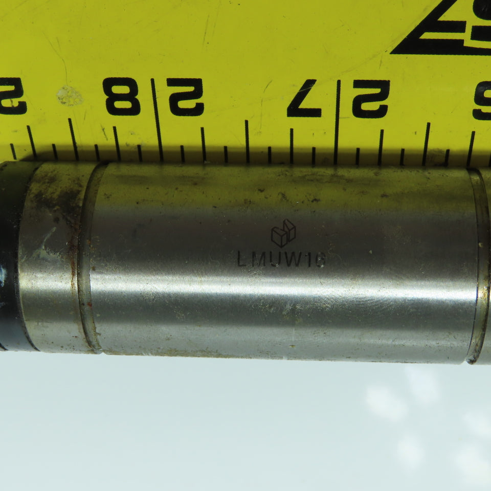 Misumi LMUW16 Linear Bushing 16mm Bore x 28mm OD x 80mm OAL Lot of 5