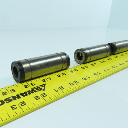 Misumi LMUW16 Linear Bushing 16mm Bore x 28mm OD x 80mm OAL Lot of 5