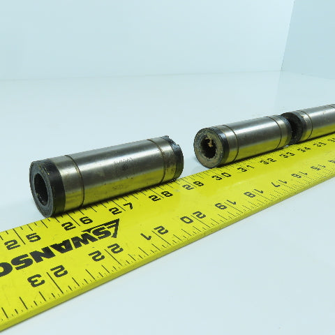 Misumi LMUW16 Linear Bushing 16mm Bore x 28mm OD x 80mm OAL Lot of 5