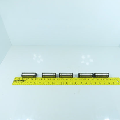 Misumi LMUW16 Linear Bushing 16mm Bore x 28mm OD x 80mm OAL Lot of 5