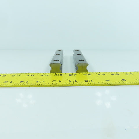 THK Linear Guide Rail 134mm L x 23mm W x 22mm H Lot Of 2