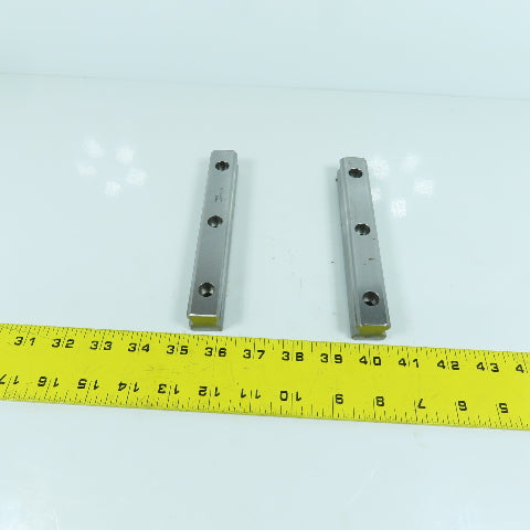 THK Linear Guide Rail 134mm L x 23mm W x 22mm H Lot Of 2