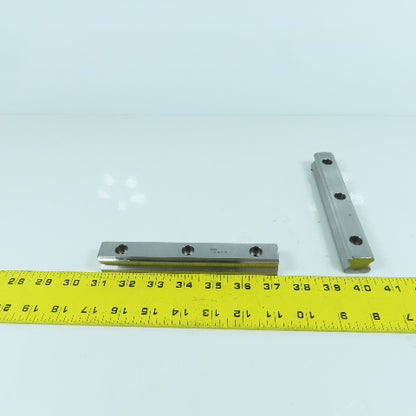 THK Linear Guide Rail 134mm L x 23mm W x 22mm H Lot Of 2