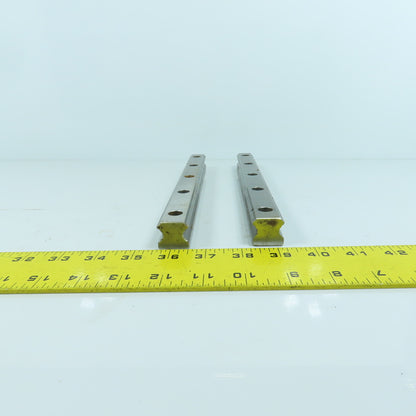 THK Linear Guide Rail 280mm L x 23mm W x 22mm H Lot Of 2