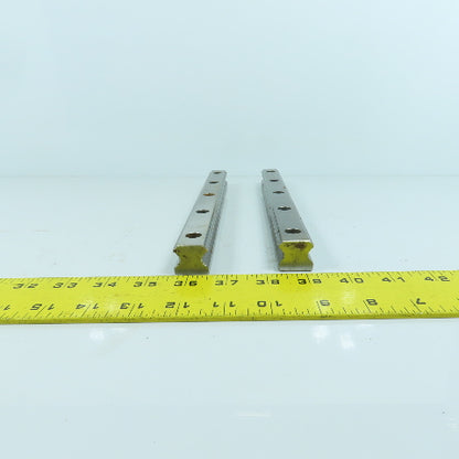 THK Linear Guide Rail 280mm L x 23mm W x 22mm H Lot Of 2