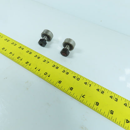 THK CFH12UUAB CAM Follower Roller 30mm OD M12 x 1.5 Stud Lot Of 2