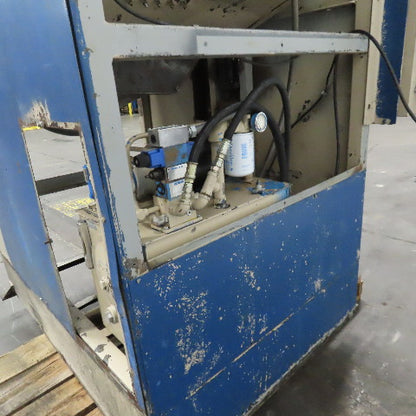 Rosemont 480V 3Ph Centrifugal Bulk Material Drying Tumbler 26RPM 22"x24" Drum