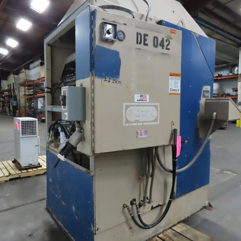 Rosemont 480V 3Ph Centrifugal Bulk Material Drying Tumbler 26RPM 22"x24" Drum