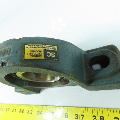 Dodge 124076 Type SC 2 Bolt Pillow Block Bearing 1-11/16" Bore