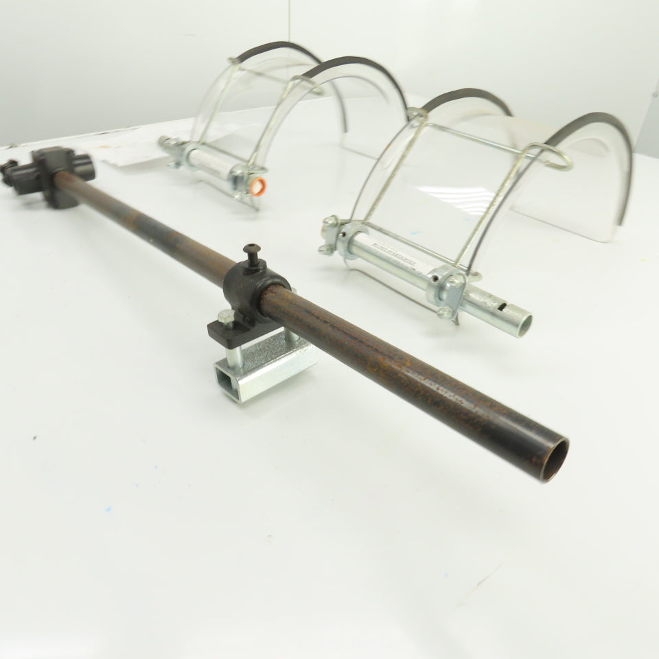 Flexbar 13391-D Dual Wheel Bench Grinder Guard Deluxe Kit For 8" Wheels