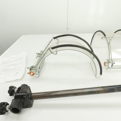 Flexbar 13391-D Dual Wheel Bench Grinder Guard Deluxe Kit For 8" Wheels