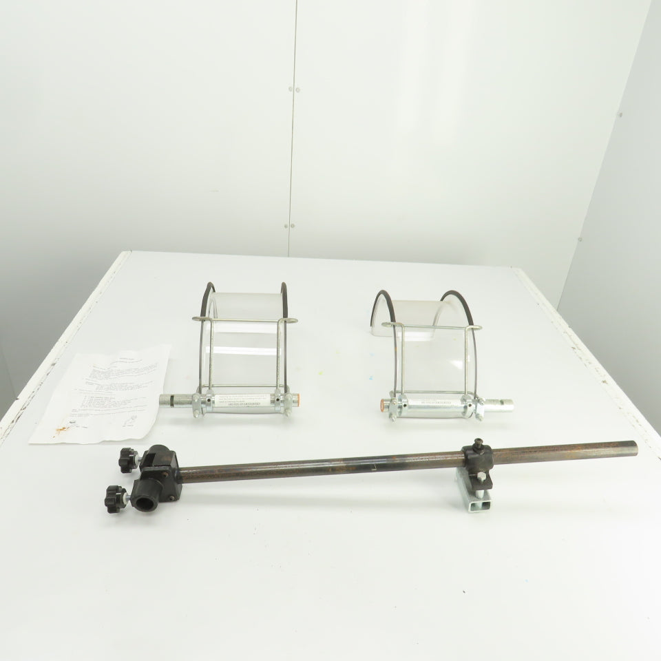 Flexbar 13391-D Dual Wheel Bench Grinder Guard Deluxe Kit For 8" Wheels