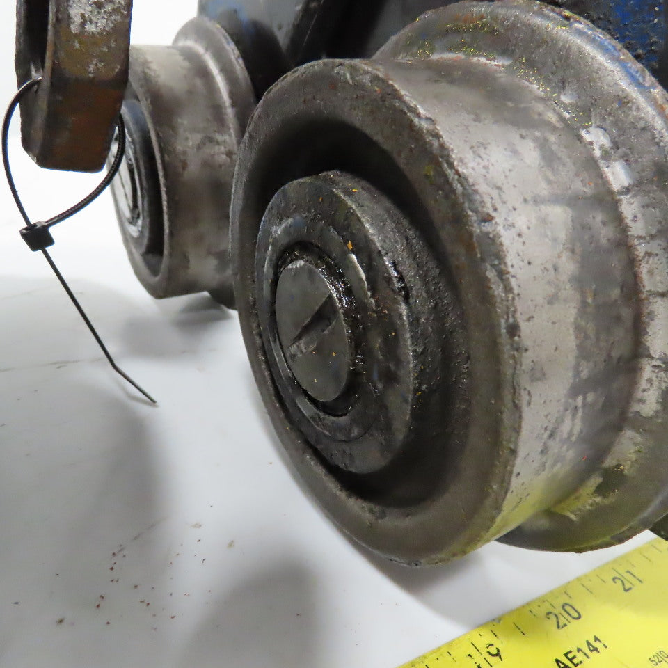 Harrington Model D 1 Ton Capacity Manual Push Pull Beam Trolley 4-6" Flange