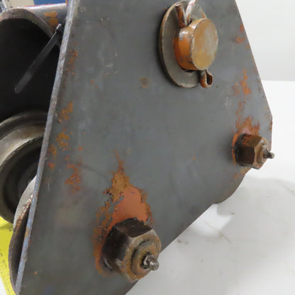 Harrington Model D 1 Ton Capacity Manual Push Pull Beam Trolley 4-6" Flange