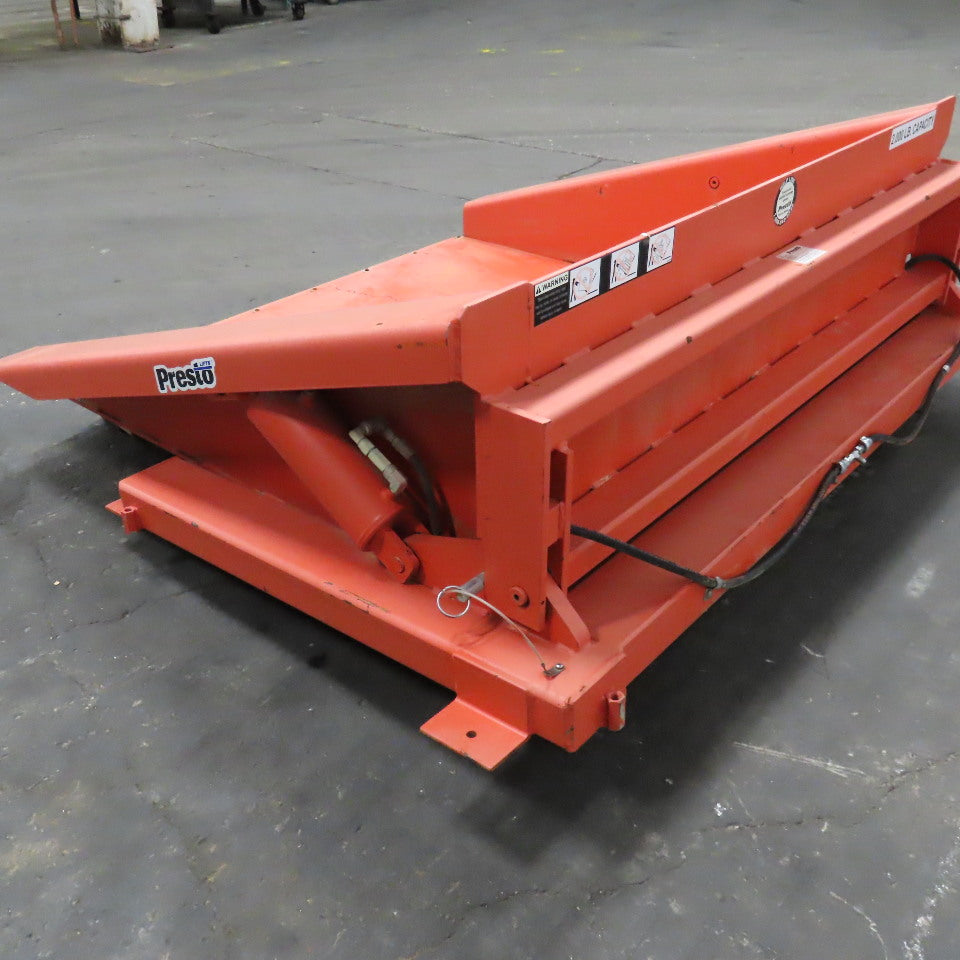 Presto TZ50-20 2000Lbs. 48" x 50" Tilt Lift 45° Hydraulic NEEDS PUMP