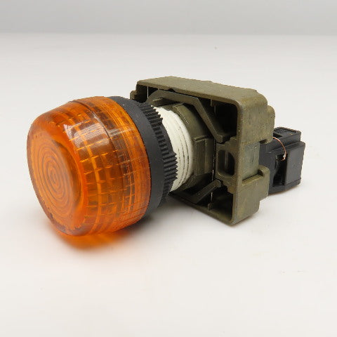 Allen Bradley 800E-2D0 Illuminated Panel Indicator Pilot Light 250V Max AMBER