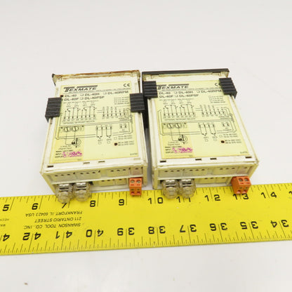 Texmate DL-40 Digital Panel Meter 85-265V Lot Of 2