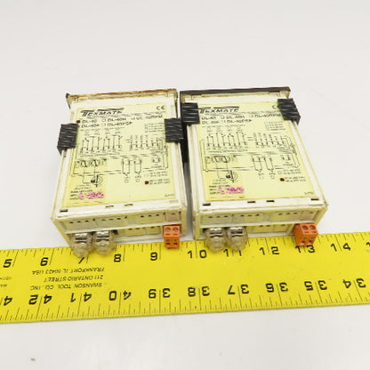 Texmate DL-40 Digital Panel Meter 85-265V Lot Of 2