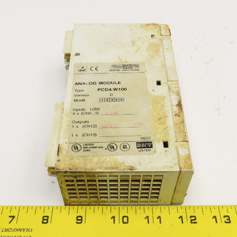 Saia PCD4.W10 Analog Module Ver. D