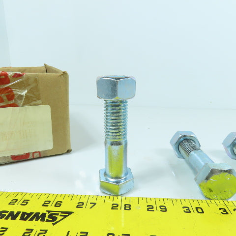 FNW FNWNBSZ1U 150# Zinc Plated Flange Bolt Set 3" x 3/4-10 (8 Sets)