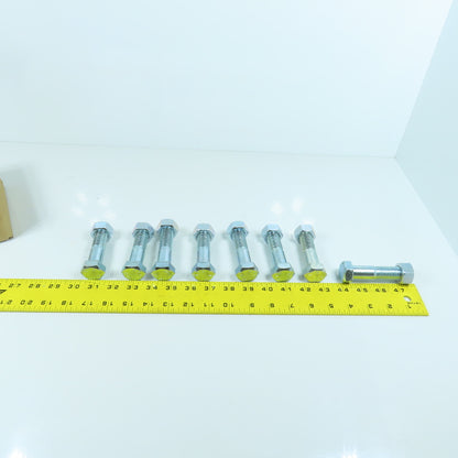FNW FNWNBSZ1U 150# Zinc Plated Flange Bolt Set 3" x 3/4-10 (8 Sets)