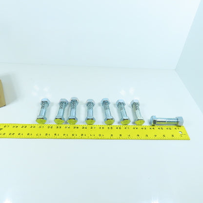 FNW FNWNBSZ1U 150# Zinc Plated Flange Bolt Set 3" x 3/4-10 (8 Sets)