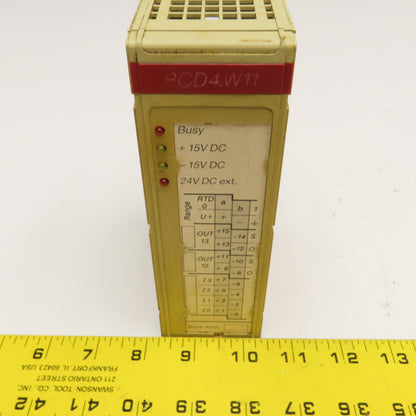 Saia PCD4.W110 Analog In/Out Module Ver. B